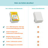 6-Minuten-Abreißkalender für Kinder