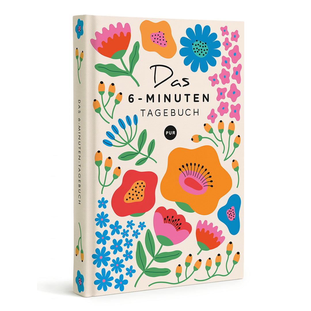 6-Minuten-Tagebuch PUR – flora