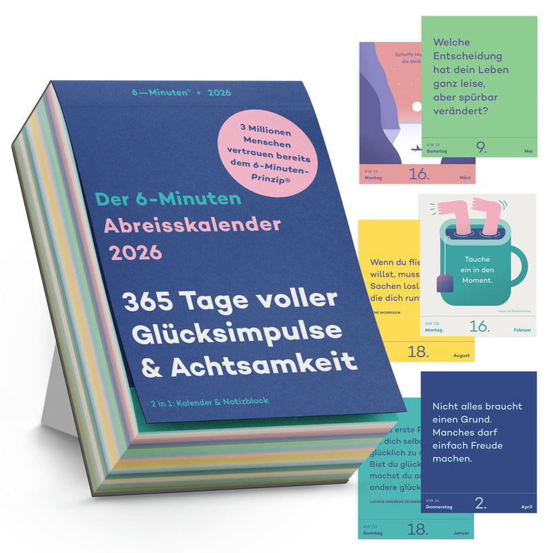 Der 6-Minuten-Abreißkalender