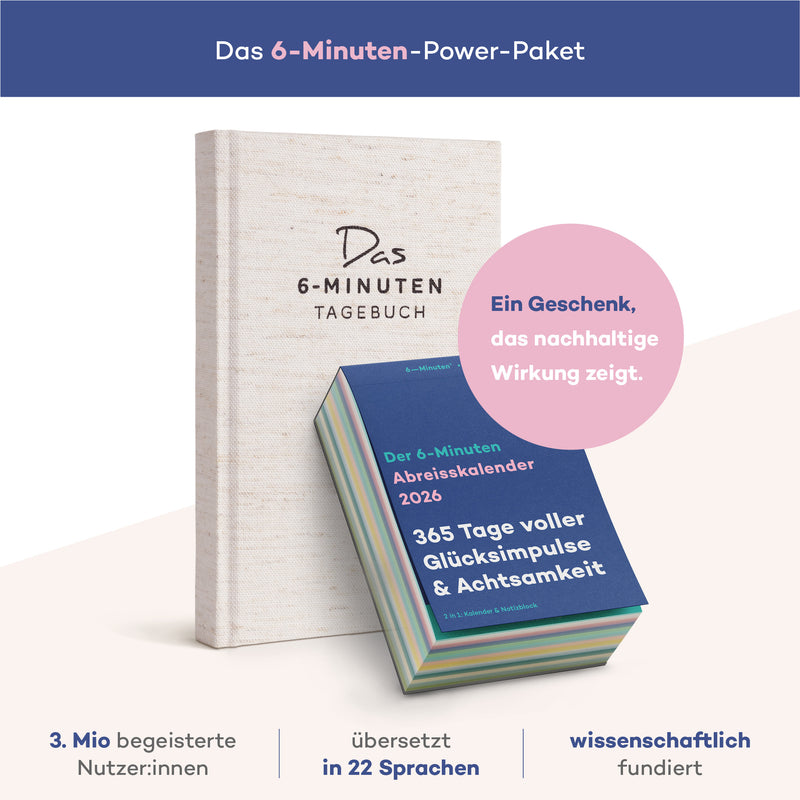 Der 6-Minuten-Abreißkalender